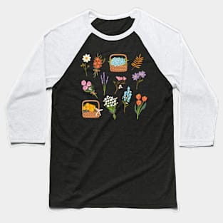 Spring Florals Baseball T-Shirt